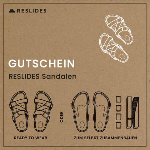RESLIDES Geschenkgutschein für Geburtstagsgeschenk oder Geschenkanlass