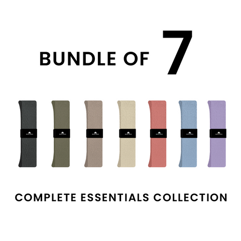 Lot de 7 lanières "ESSENTIALS"